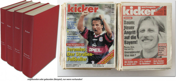 Kicker 1999 MonDon : Jg.Nr.1/2 - 104 unkomplett