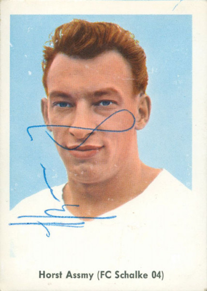 Assmy, Horst: Originalsignatur Horst Assmy