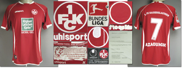 match worn football shirt Kaiserslautern 2012/13