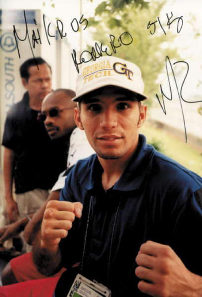 Romero, Maikro: Olympic Games 1996 Boxing Autograph Cuba