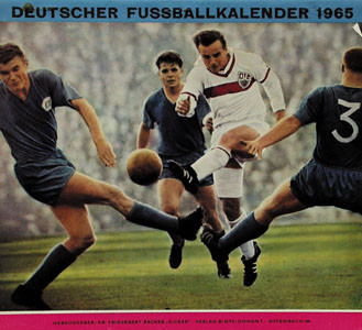 German Football Calendar 1965