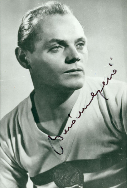 Buzanszky, Jenö: Autograph Football WorldCup 1954. J.Buzansky