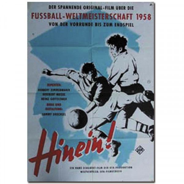 Hinein!, Plakat WM 1958