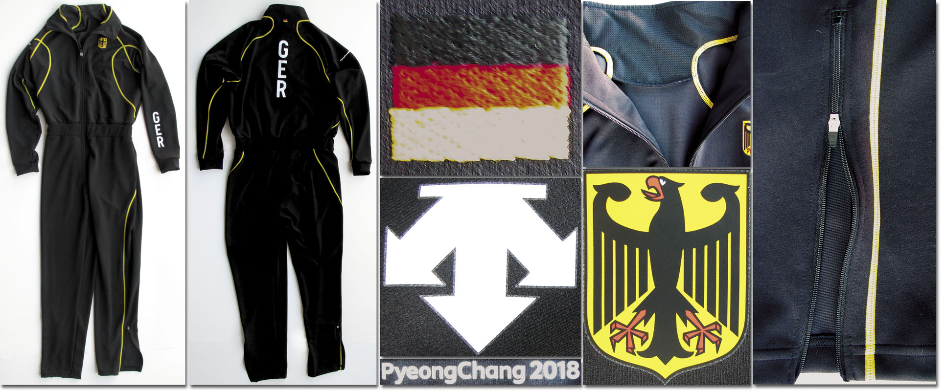 Olympics 2018 Match Worn Bob Racing Suit Germany Agon Sportsworld Online Shop