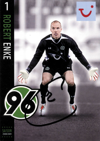 Enke, Robert: Autograph German football. Robert Enke