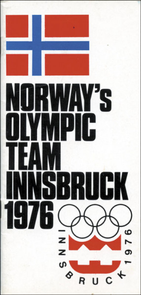 Norway's Olympic Team Innsbruck 1976.