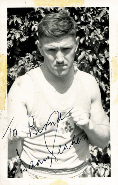 Bekker, Daan: Olympic Games 1956 Boxing Autograph South Africa
