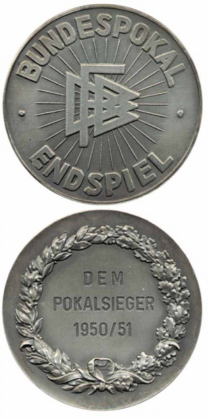 Bundespokal-Endspiel 1951, Siegermedaille 1951