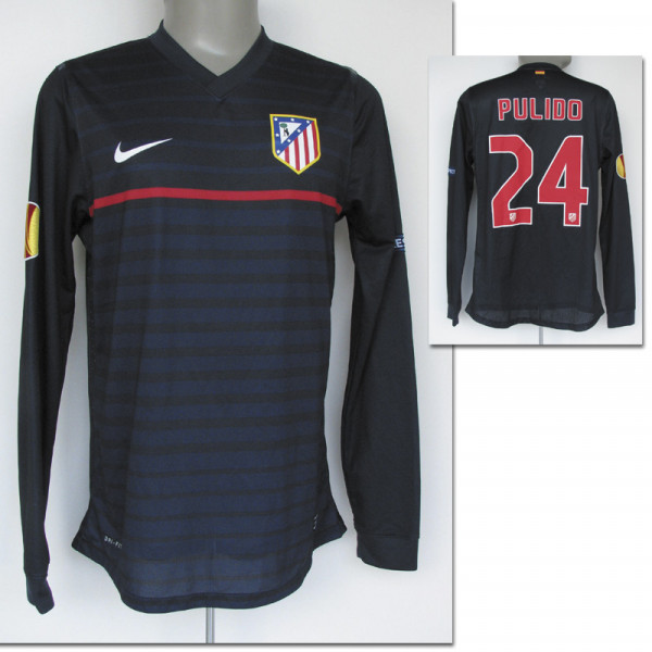 match worn football shirt Athletico Madrid 2012