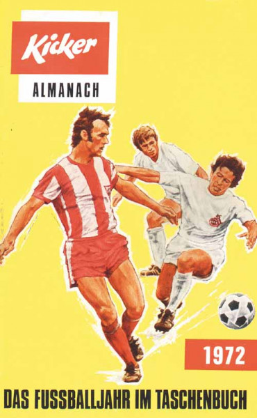 German Football Yearbook 1972 from Kicker.