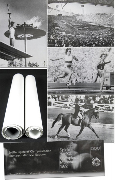23 Plakate Spiele der XX.Olympiade München 1972, Plakat OSS1972