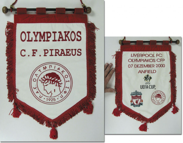 Liveropool FC - Olympiakos CFP, 07.12.2000, Olympiakos,PAE-Wimpel