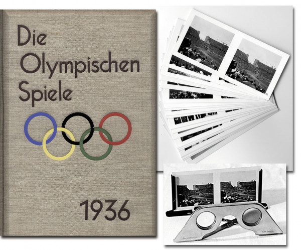 Olympic Games 1936. Stereo-View album Berlin 1936