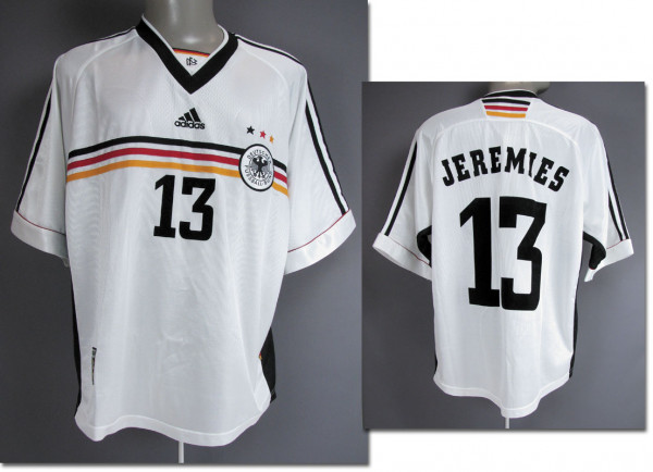 match worn football shirt Germany 1998