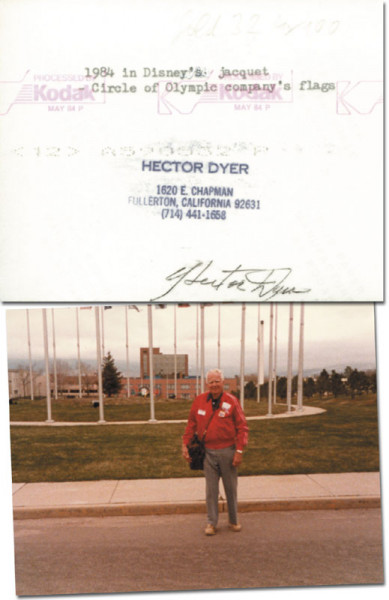 Dyer, Hector: Autograph Olympic Games 1932 by Hector Dyer