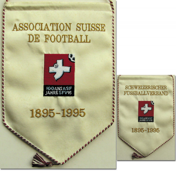 Football Match pennant Switzerland 1995