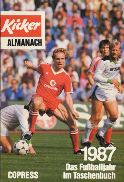 German Football Yearbook 1987 from Kicker.