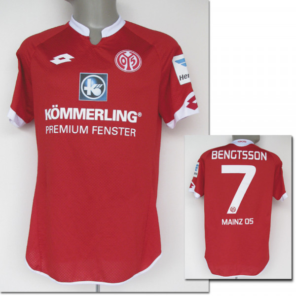 Pierre Bengtsson, 31.10.2015, Mainz 05 - Trikot 2015