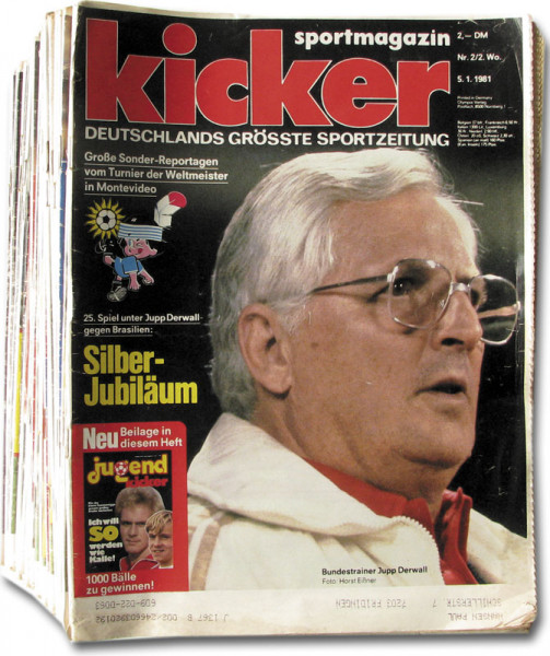 Kicker 1981 Mon. : Jg.: Nr.2-104 unkomplett