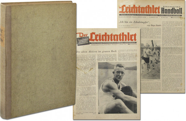 Old german athletics magazin 1942-44