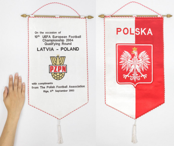 Offizieller Spielwimpel Nationalmannschaft Polen, Polen - Spielwimpel 03