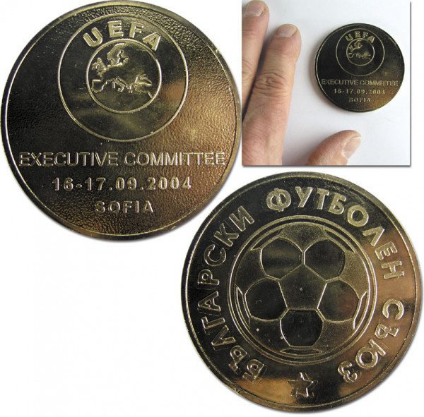 UEFA Congress Participation medal 2004 Sofia