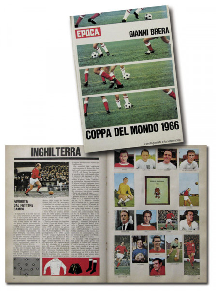 World Cup 1966. Rare Italian Sticker Album from