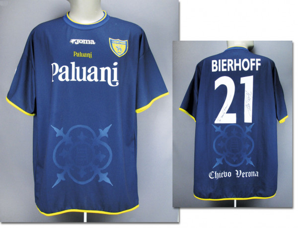 match worn football shirt Chievo Verona 2002/2003