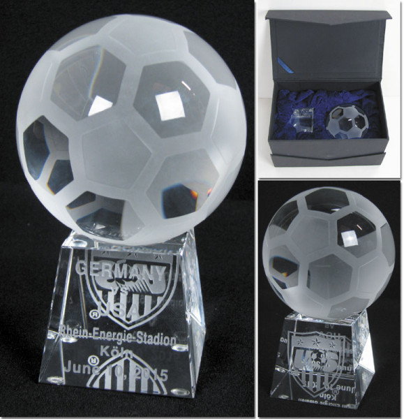 Football Match USA v Germany 2015 Glassculpture