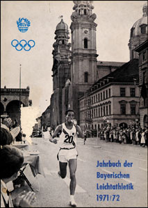 Jahrbuch der Bayerische Leichtathletik 1971/72.