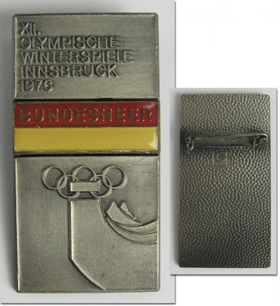Bundesheer. XII. Olympische Winterspiele Innsbruck, Teilnehmerabzeichen 1976