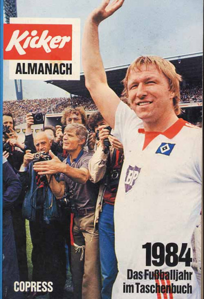 German Football Yearbook 1984 from Kicker.