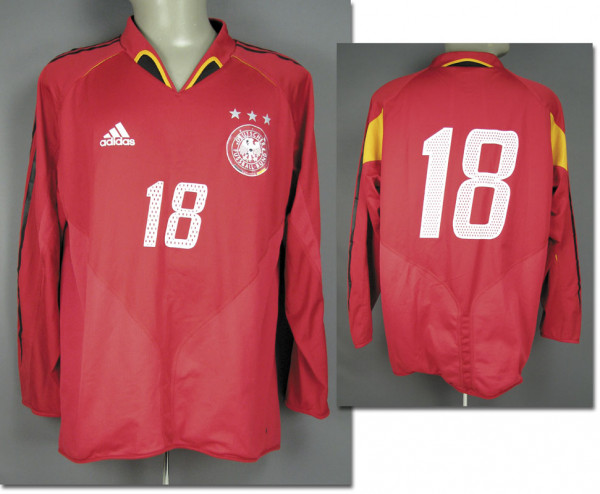 match worn football shirt Germany 2005