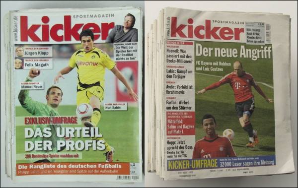 Kicker 2011 MonDon : Jg.: Nr.1/2 - 104/5 komplett