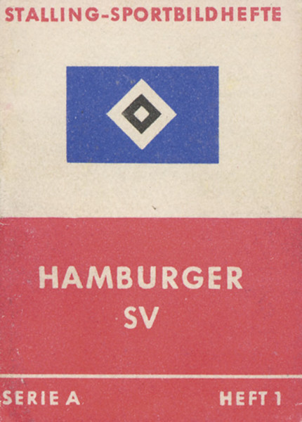 Hamburger SV Rare Booklet from Stalling 1950