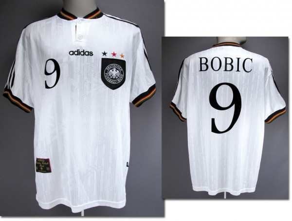 match worn football shirt Germany 1996