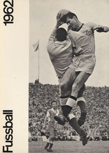 Fußball 1962. Sammelbildband mit 130 Bildern, komplett.