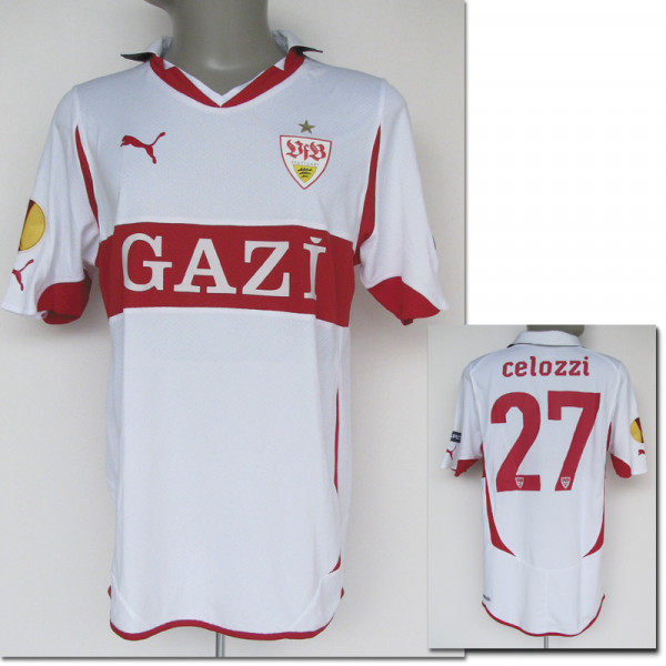 match worn football shirt VfB Stuttgart 2010/11