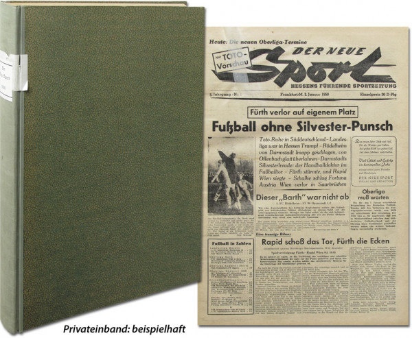 Der neue Sport 1950 : Jg. Nr.1-52 komplett