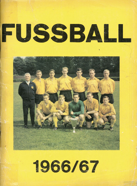 Fußball Bildersammelband 1966/67. Europapokal-Bundesliga-Weltmeisterschaft. Seltene Ausgabe mit Papi