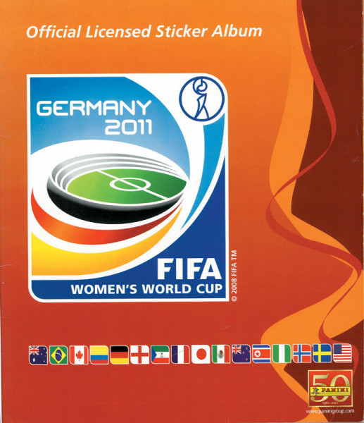 Women's World Cup 2011. Panini Sticker Album